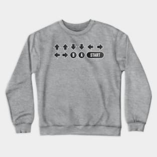 Konami Cheat Code - Retro Gaming Classic Crewneck Sweatshirt